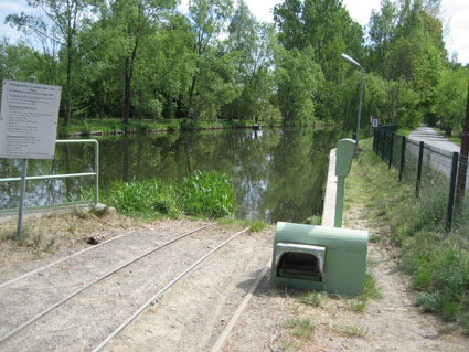 Die Bootschleppe in Märkisch Buchholz