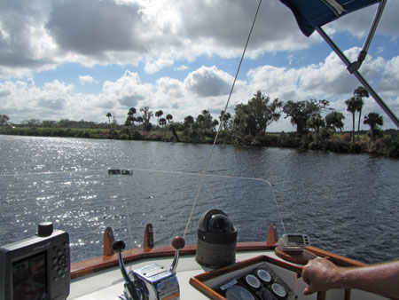 Auf dem Caloosahatchee River