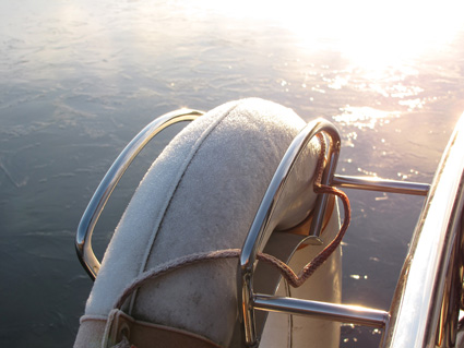 Wintermorgen auf dem See Wintermorgen auf dem See